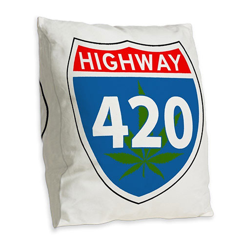 Marijuana highway pillow