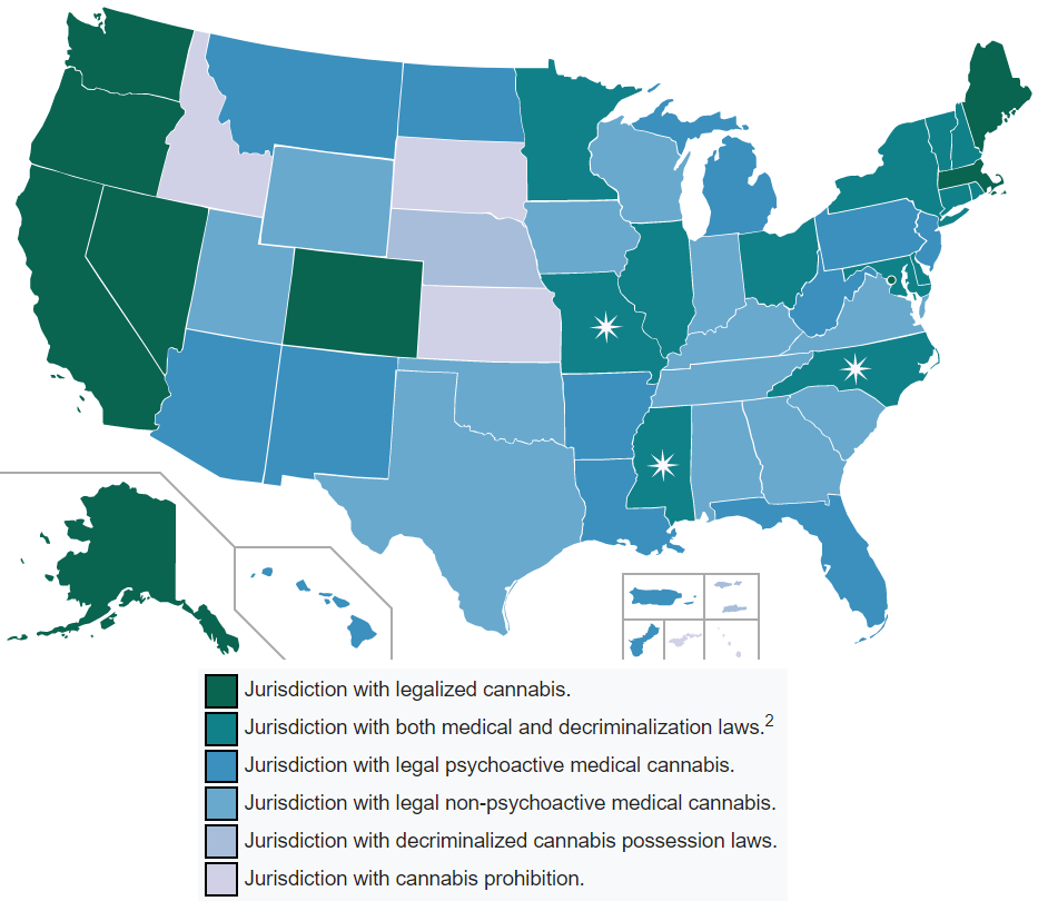 medical marijuana states