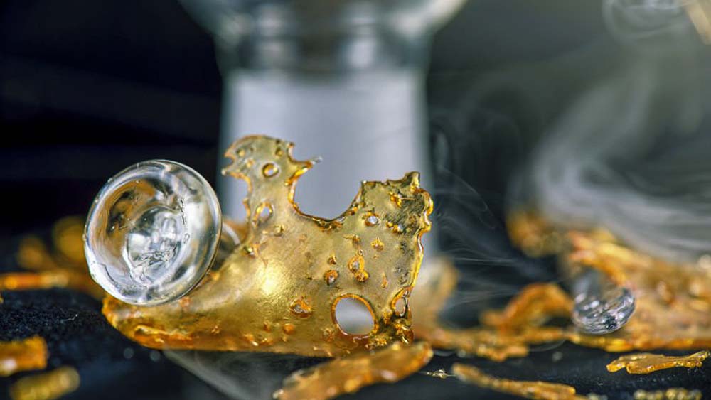 smoking shatter in a clearomizer