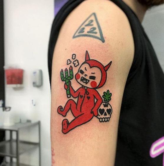 19 Coolest Weed Tattoos on Instagram