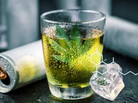 Aluminum cans affecting potency of cannabis-infused drinks