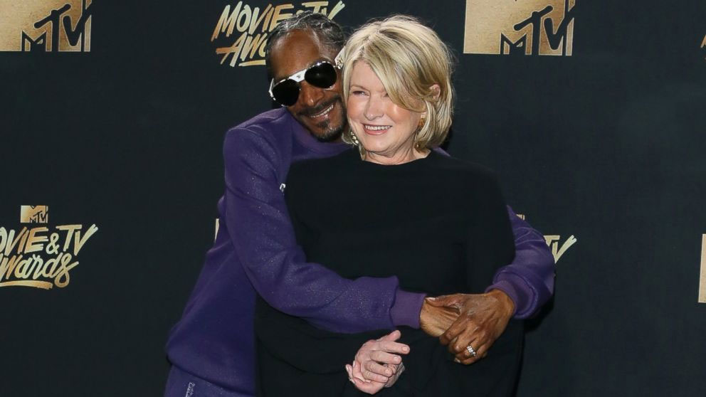 Martha Stewart and Snoop Dogg