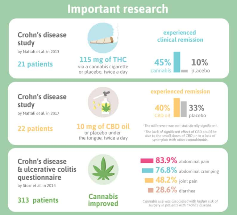 New infographic takes look at cannabis as viable treatment for Crohn’s