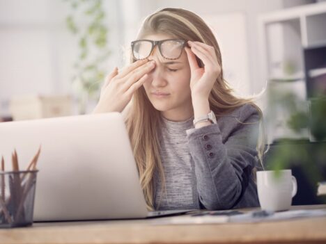 Does Writing Papers Cause Eye Problems?